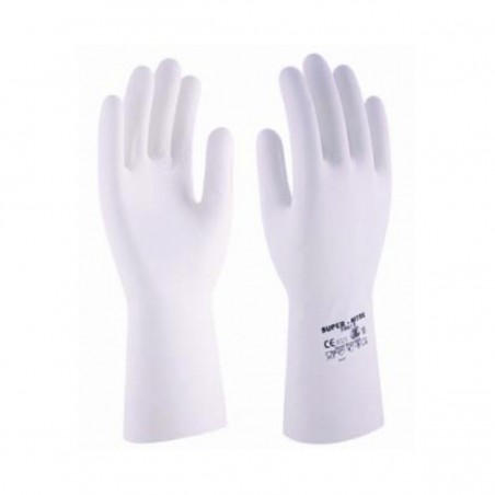 Guantes Súper Nitrilo Blancos // 2 uds