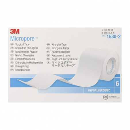 Esparadrapo de papel Micropore - 1530-2 Esparadrapo de papel Micropore - 1530-2